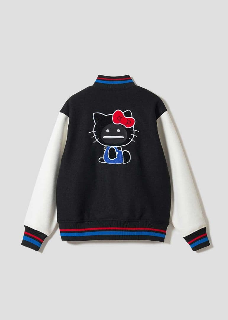 graniph　ハローキティ　おすわりハローシャドウ　スタジャン