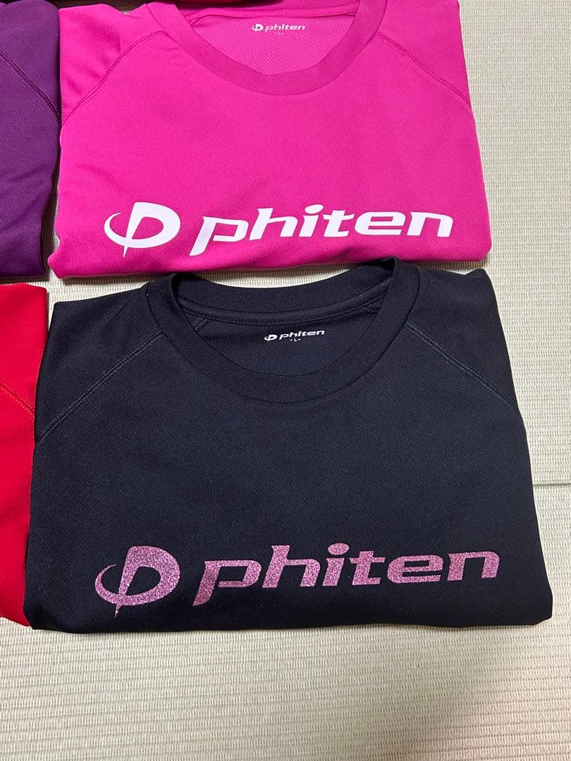 ファイテン　phiten 半袖シャツ 5枚セット　サイズL