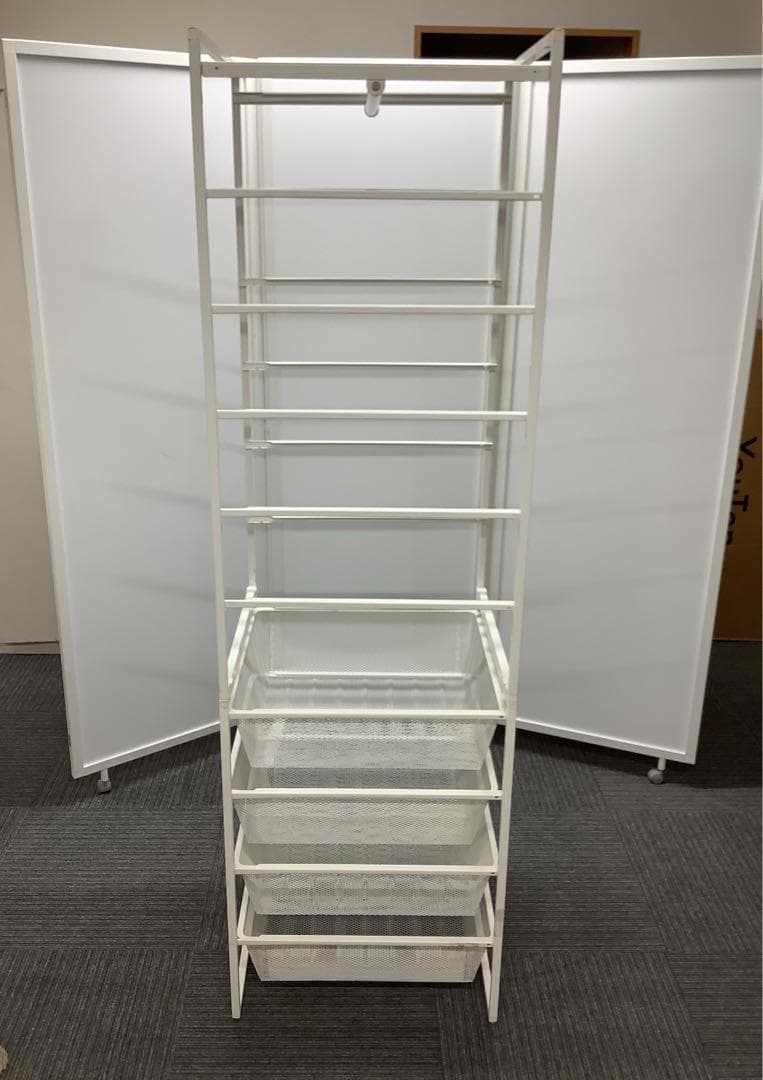 ppqq イケア ハンガーラック ヨナクセル ワードローブ 2点セット