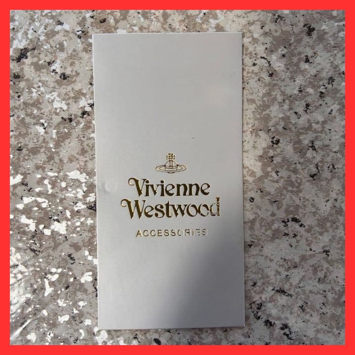 【新品未使用】ヴィヴィアンウエストウッド二つ折り財布　843VW631　ブラック