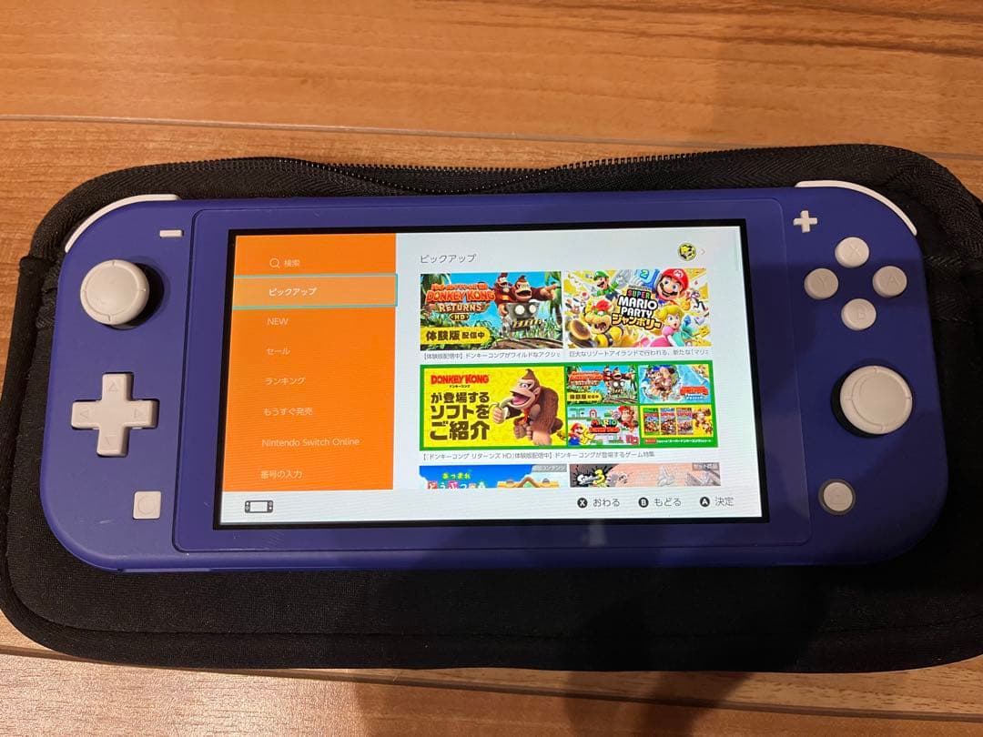 Nintendo Switch Lite ブルー　本体　美品