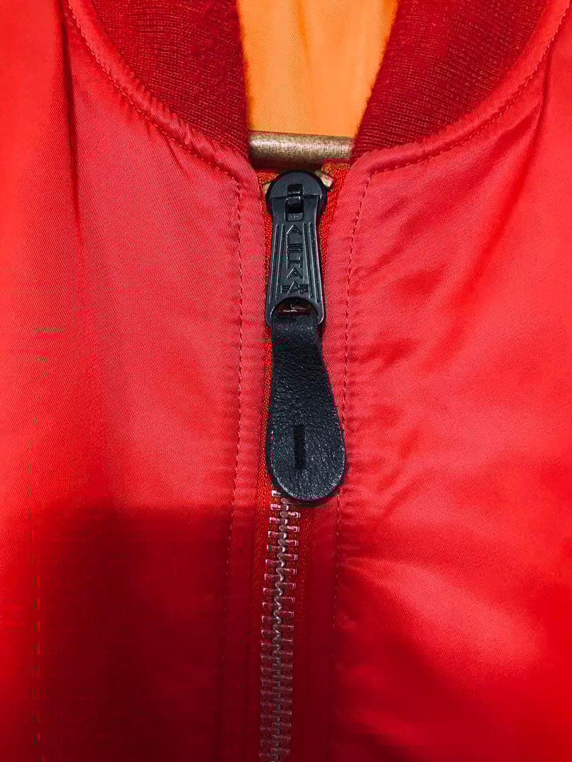 【炙り子】ALPHA アルファ MA-1 フライトジャケット