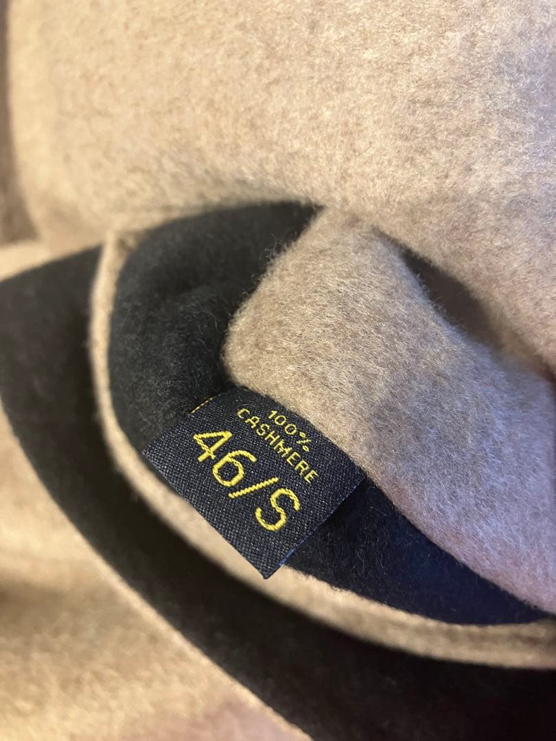 M*u様 GOBIカシミヤ リバーシブルコートユニセックス