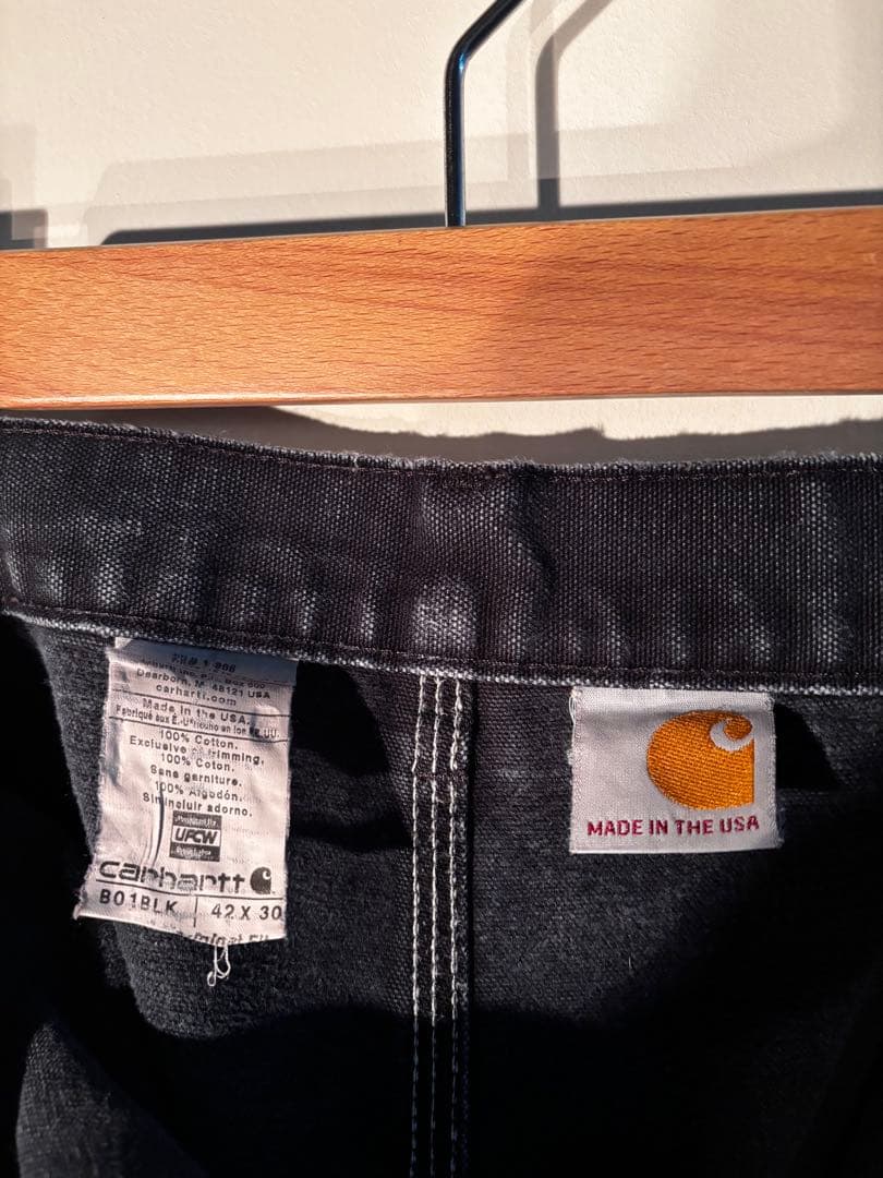 パンツ Carhartt Double Knee 42X30 Made in USA