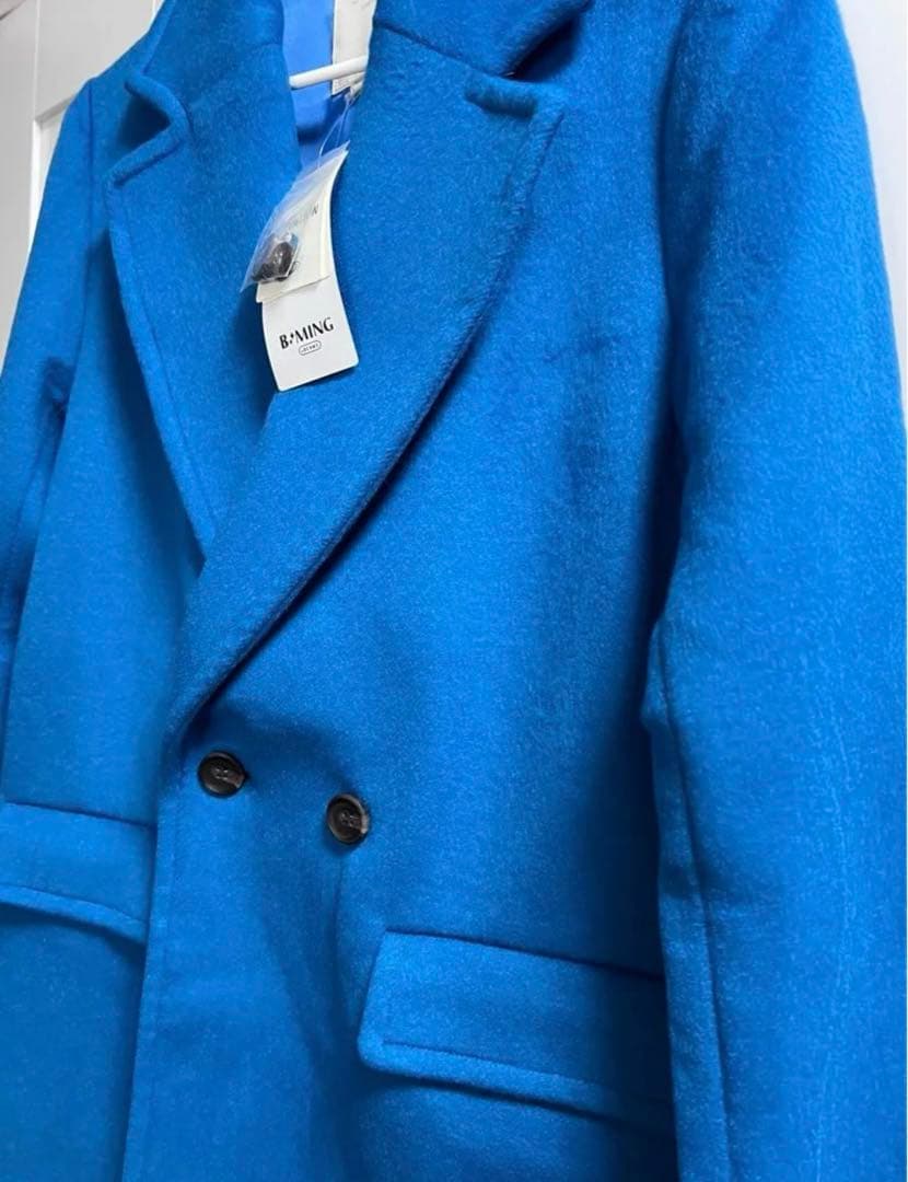 【新品タグ付】 B:MING by BEAMS ダブル チェスターコート