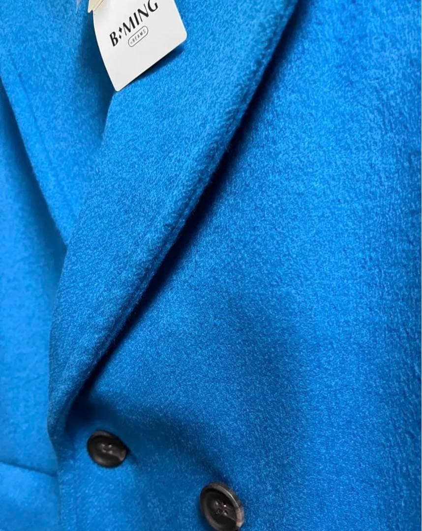 【新品タグ付】 B:MING by BEAMS ダブル チェスターコート