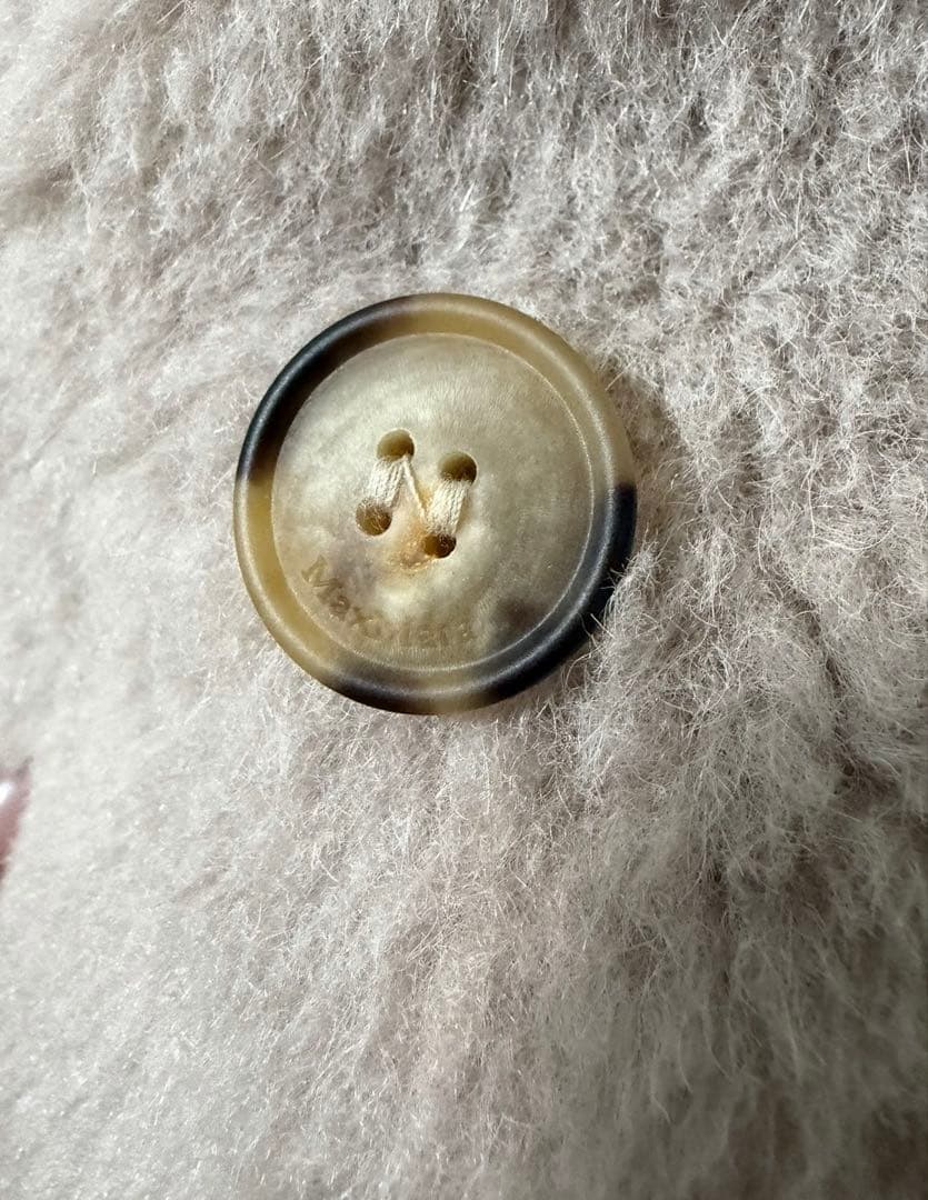 【美品】MAX MARA マックスマーラTEDGIRL テディベアアイコンコート