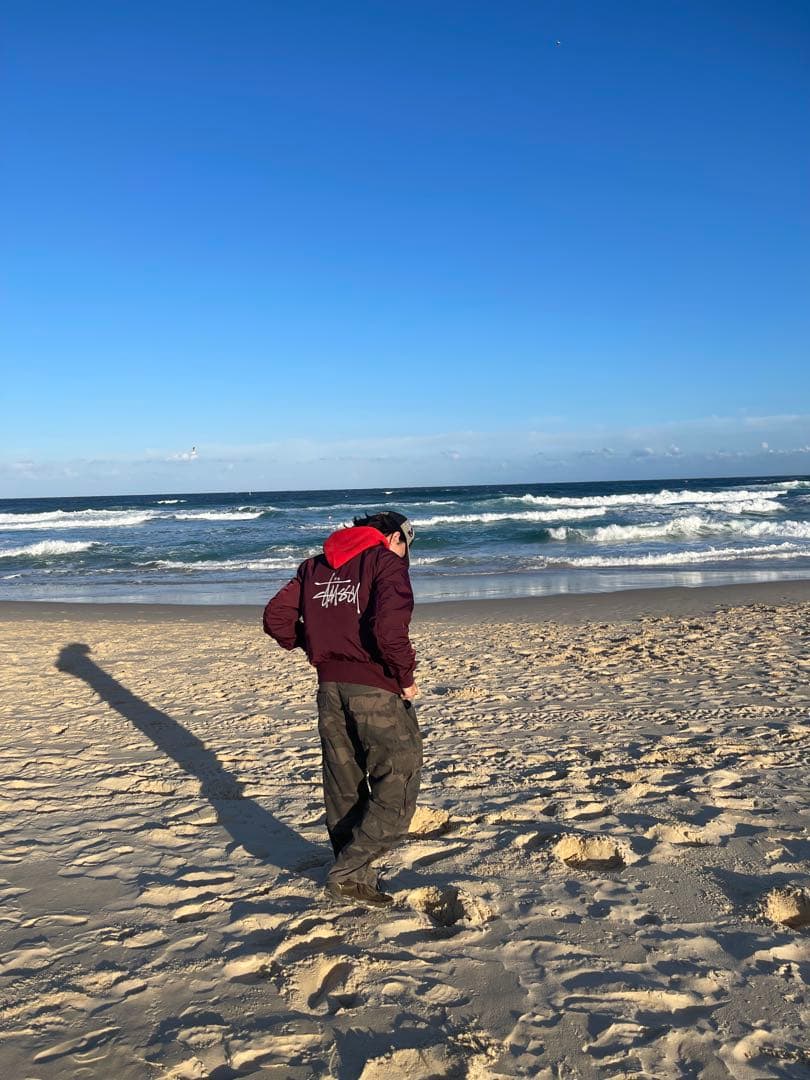 【年始限定】00s stuusy ステューシーMA-1 jacket