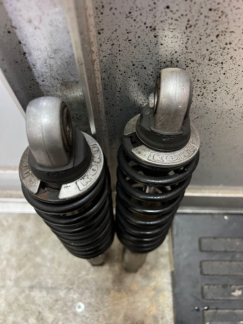 KONI ショックアブソーバー ブラックスプリング　当時物KH250KH400