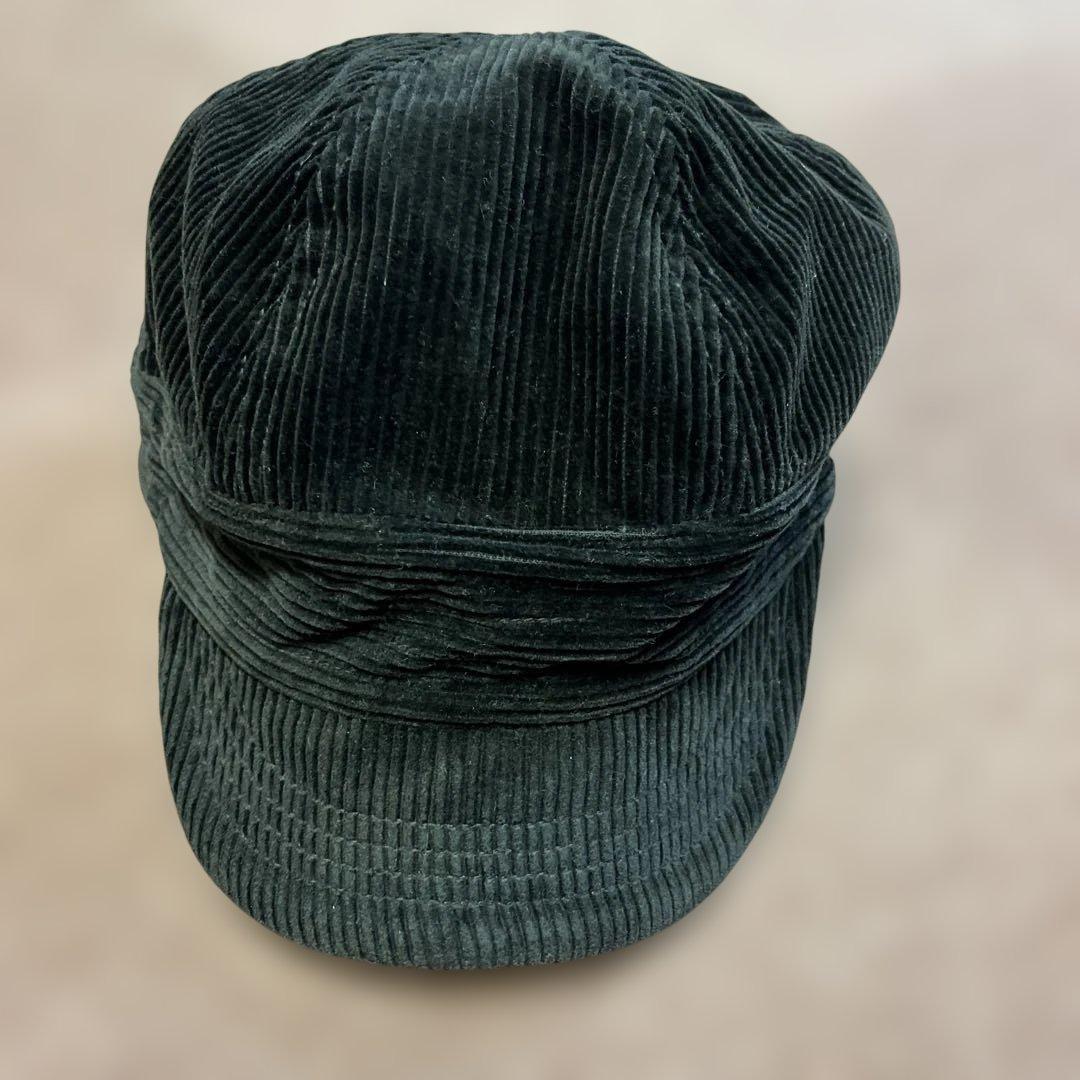 フリーホイーラーズ 黒　コーデュロイ キャスケット