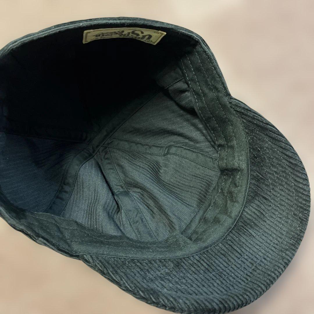 フリーホイーラーズ 黒　コーデュロイ キャスケット