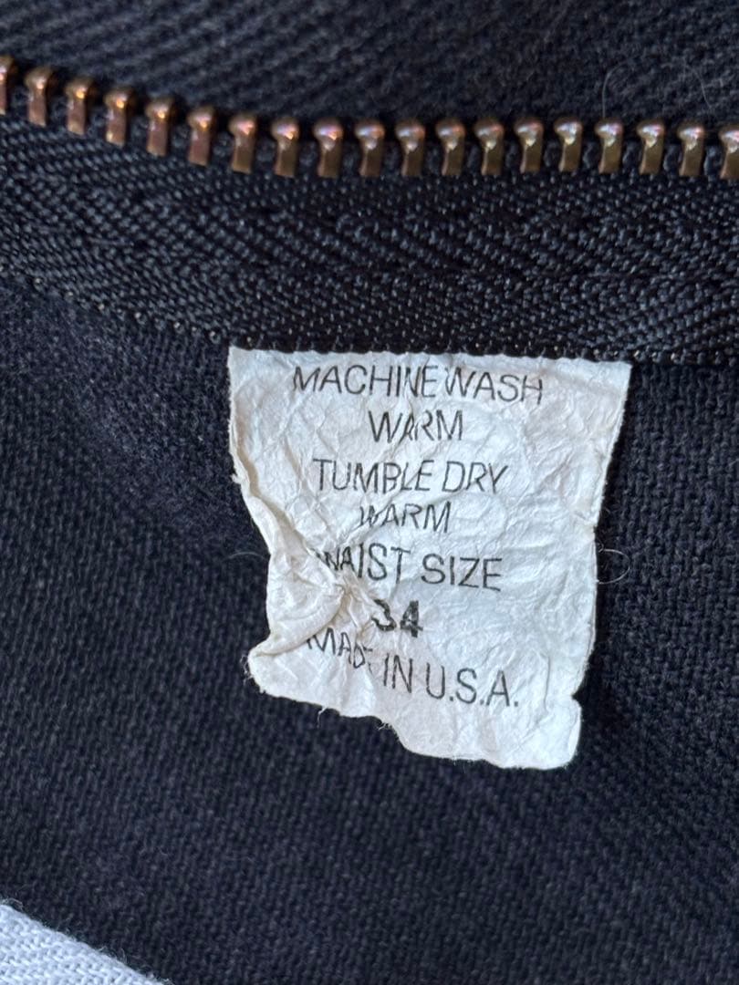 フリスコパンツ　ブラック　90s　ゴールデンサイズ　アメリカ製