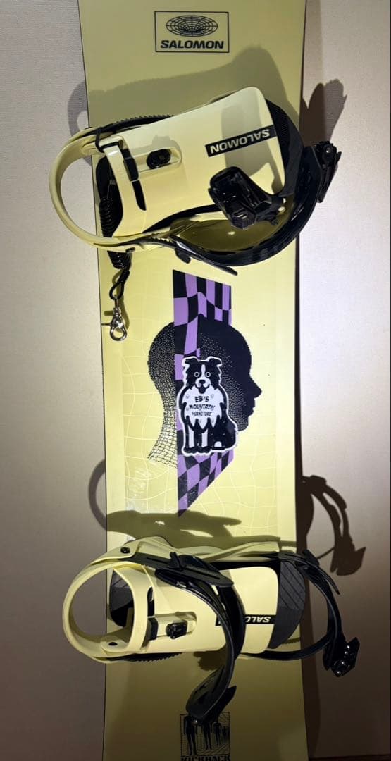 SALOMON スノーボード板 153cm ビンディング付