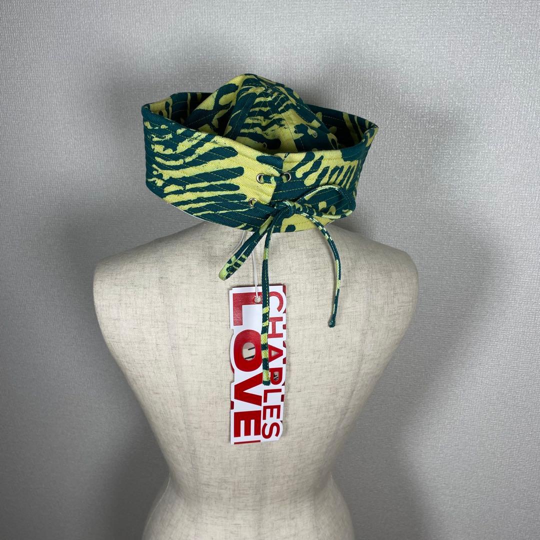 【値下げ】CharlesJeffrey LOVERBOY ハット カモフラ