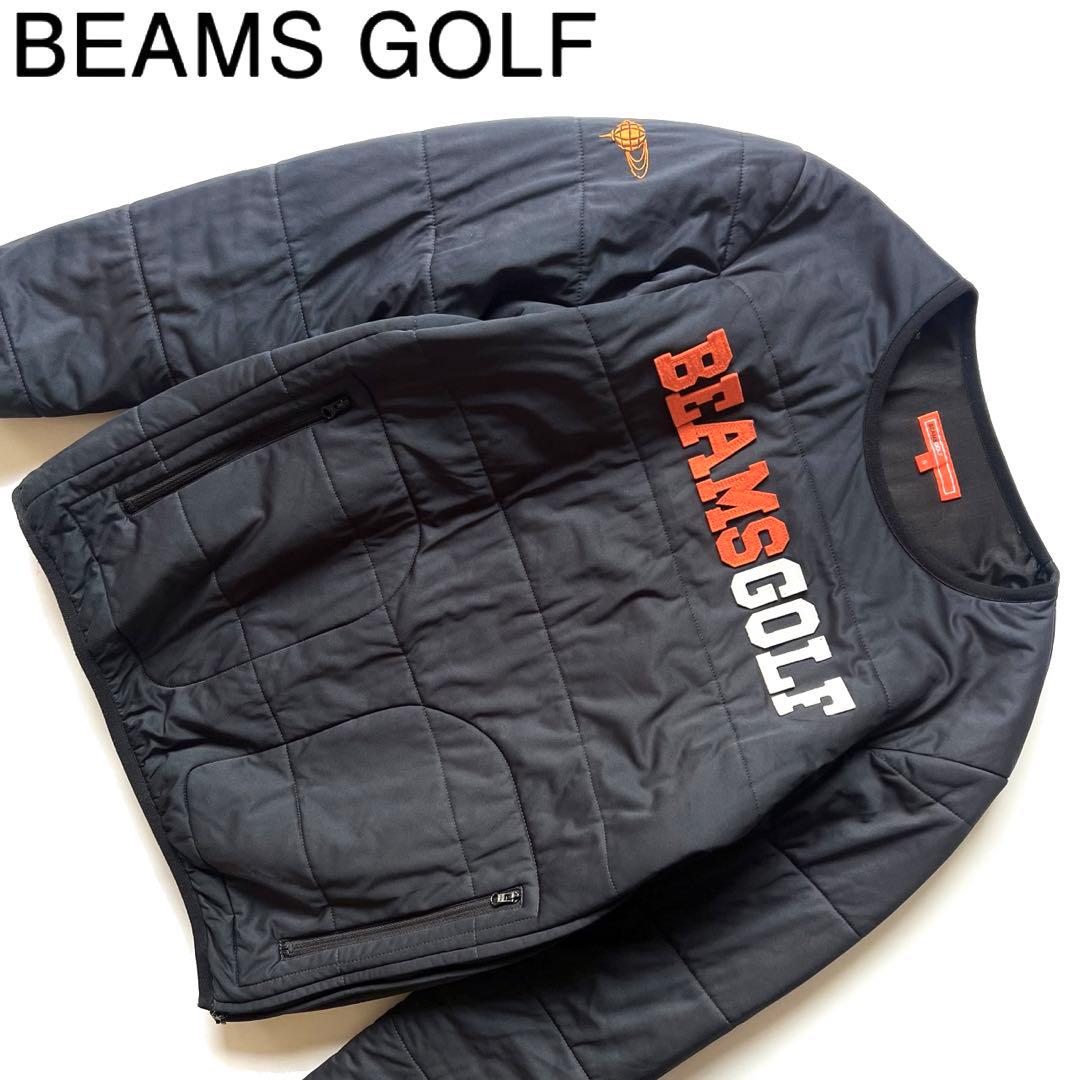 BEAMS GOLF ビームスゴルフ　プルオーバー　中綿入り　ダウン　ブルゾン