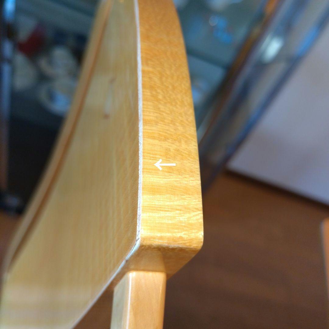 松創 マツソウ IDC 大塚家具 シカモアメープル ダイニングチェア 1脚