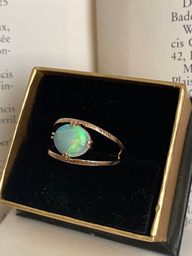 ♡理楽♡　オーダー　オパールデザインリング