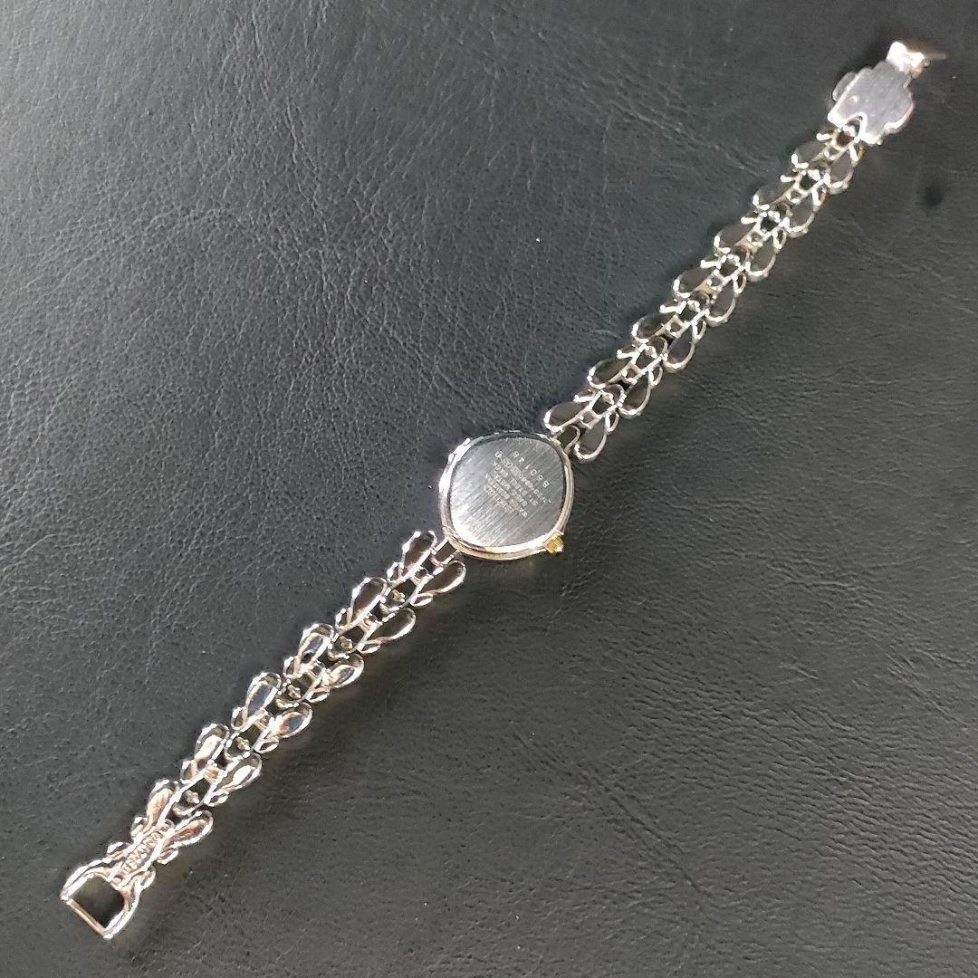 極美品　SEIKO　セイコー　エクセリーヌ　1F21　ホワイト　ダイヤ　2P