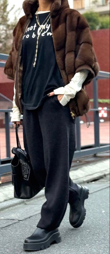 新品未使用 アパルトモン GOOD GRIEF! Barrel Pants