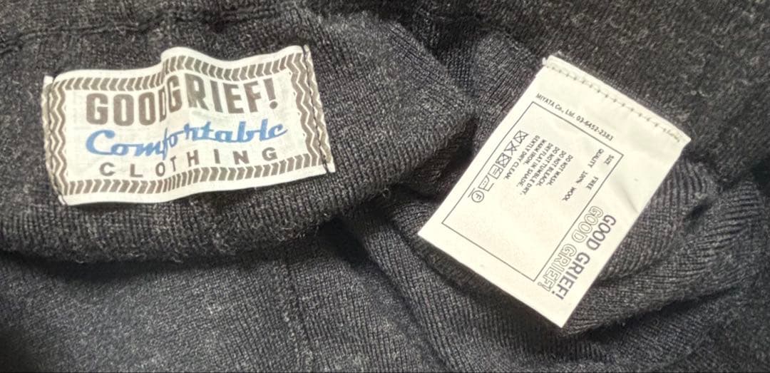 新品未使用 アパルトモン GOOD GRIEF! Barrel Pants