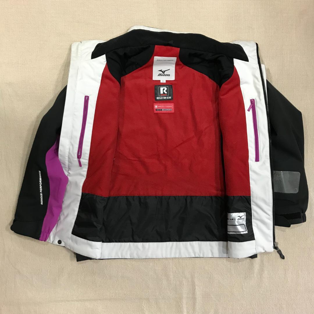 ミズノスキーウェア　上１６０cm　下１５０cmサイズ　ストレッチ・中綿入り