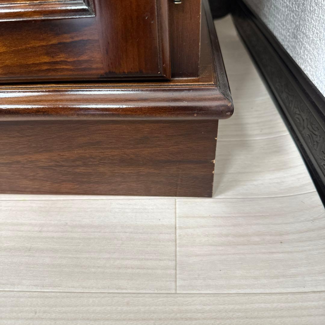 カリモク コロニアル カップボード 食器棚 ガラスキャビネット i1※