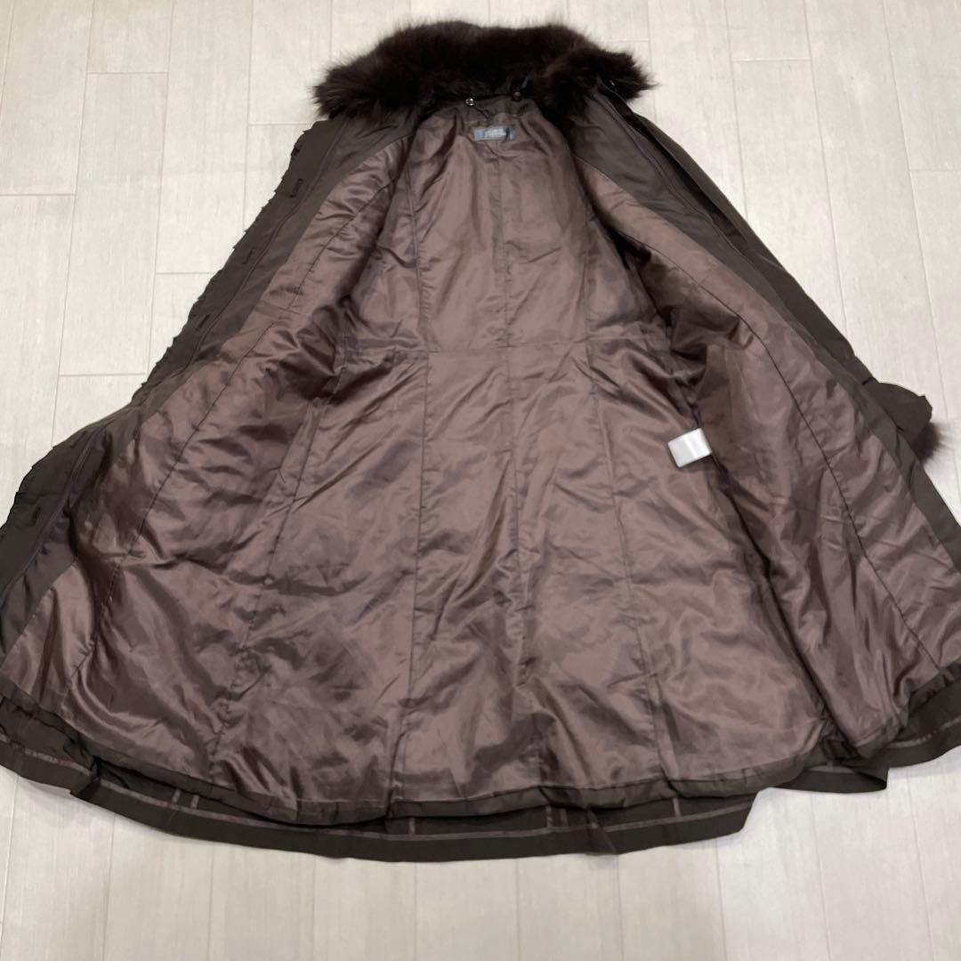 ⭐︎値下げ⭐︎ FRANCO FERRARO フォックスファー ロング ダウンコート