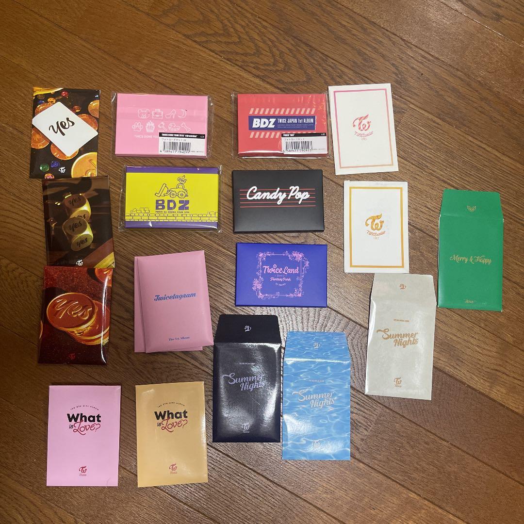 トレカ TWICE まとめ売り