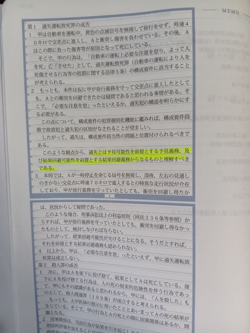 司法試験（予備試験）重要問題習得講座　2022