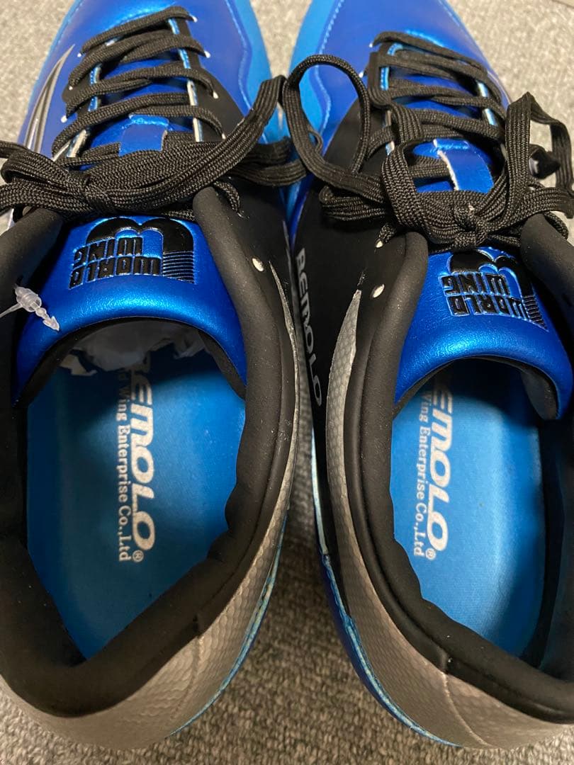 【新品】BeMoLo/ビモロスパイク/ブルー/25.5㎝