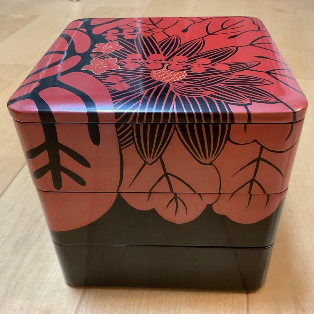 ☆お値下げ☆漆塗三段重☆