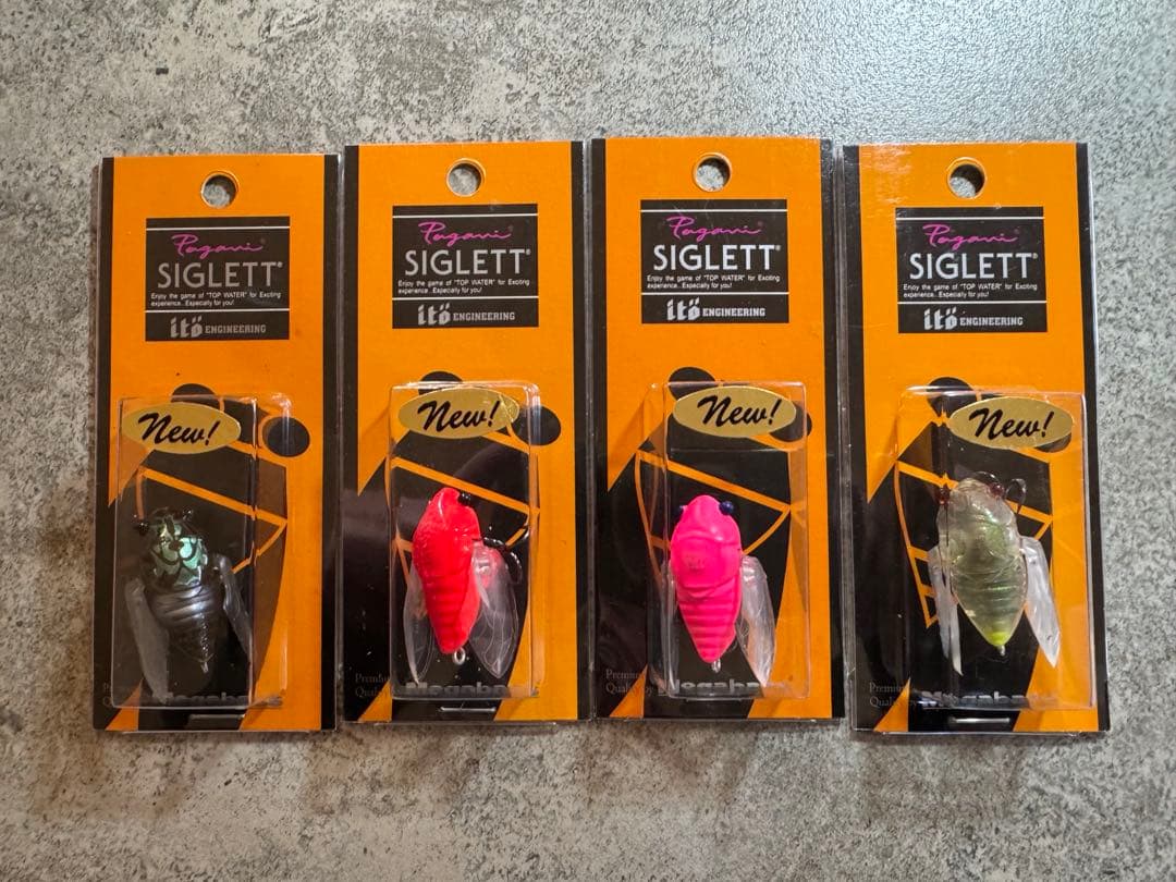 MegaBass SIGLETT ルアー 4点セット