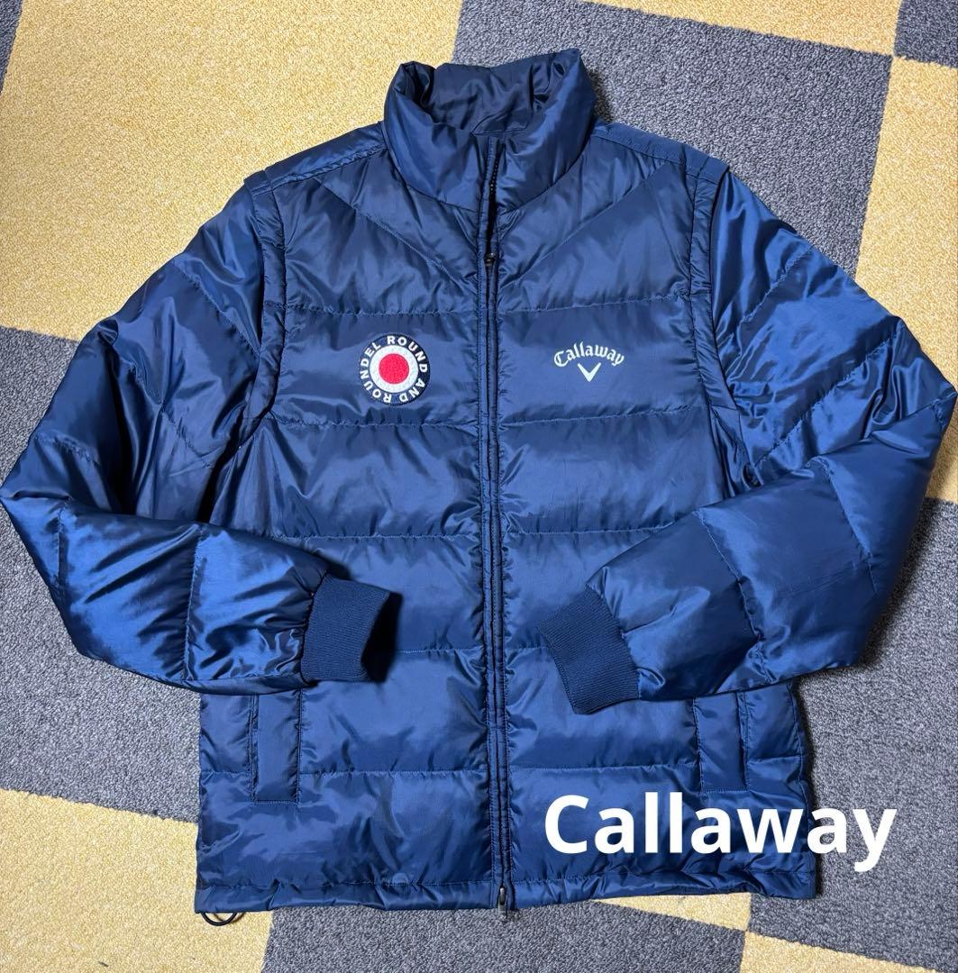 Callaway ネイビー ダウンジャケット