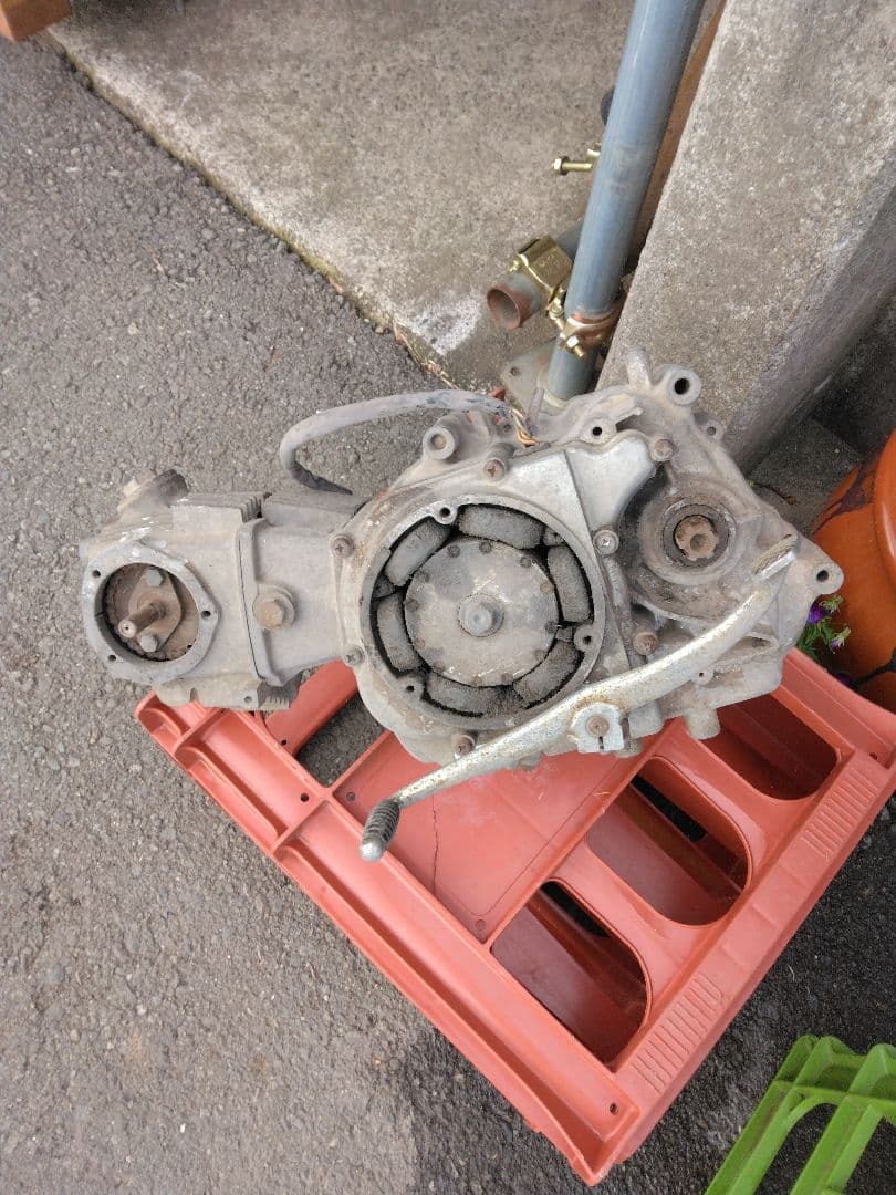 ホンダ90ccバイク用エンジン 空冷タイプ 使用感あり