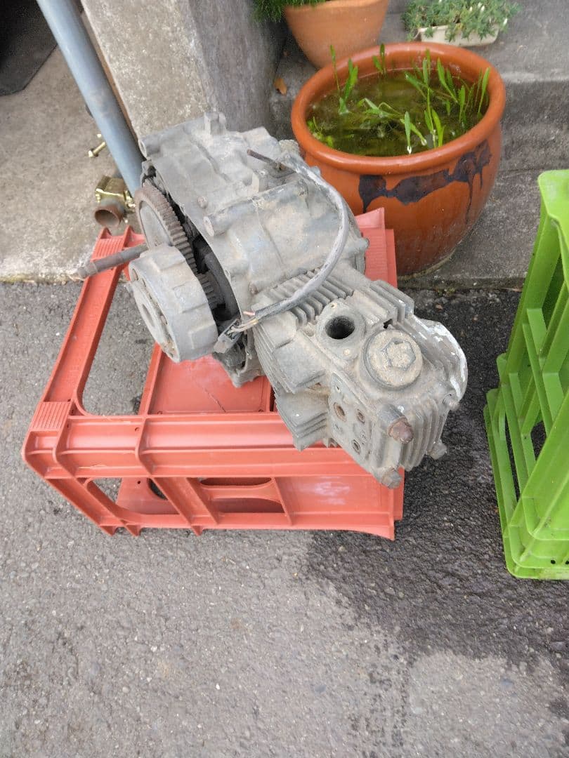 ホンダ90ccバイク用エンジン 空冷タイプ 使用感あり