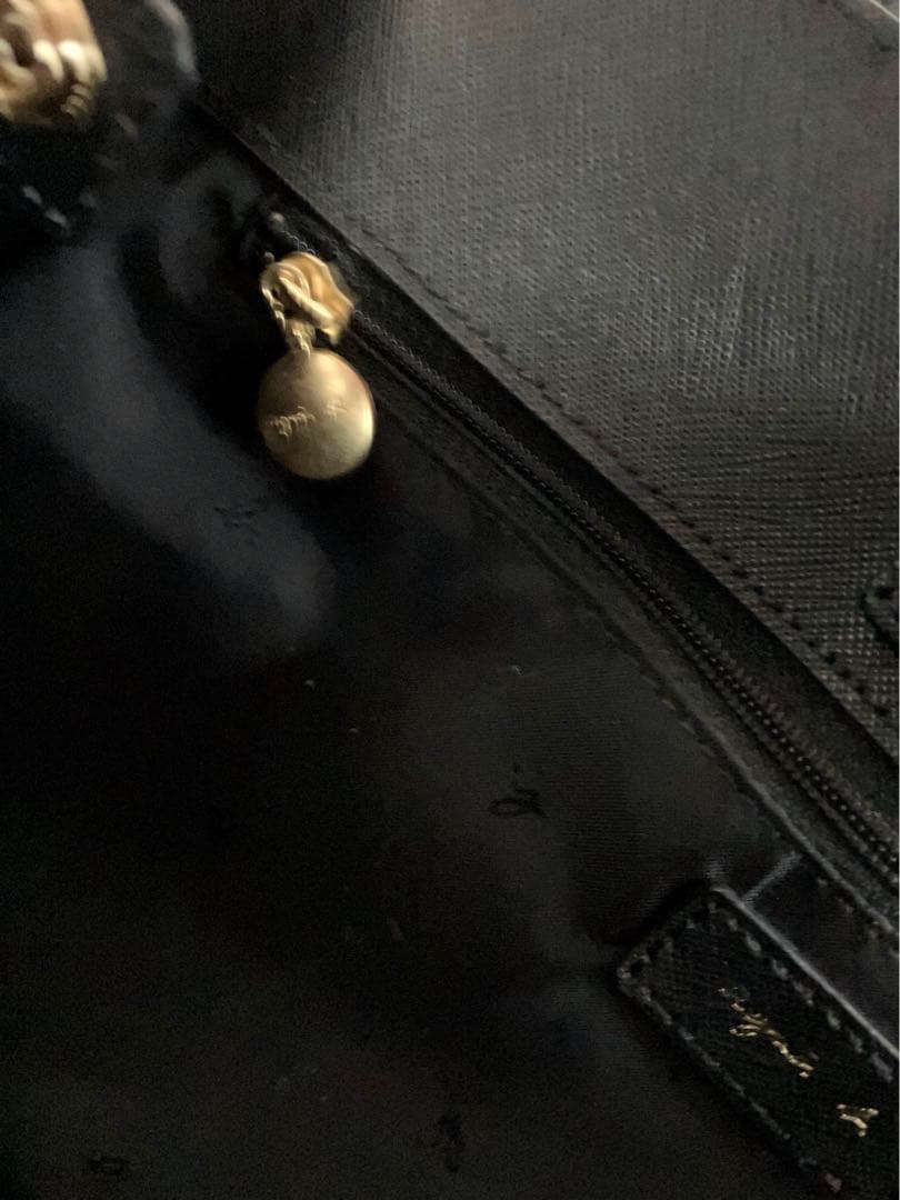 【美品✨オールレザー/A4サイズ】アニエスベー　トートバッグ　ビジネス　黒