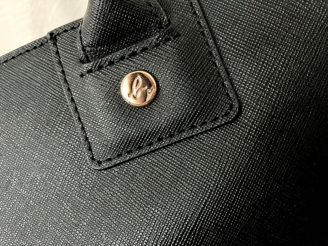 【美品✨オールレザー/A4サイズ】アニエスベー　トートバッグ　ビジネス　黒