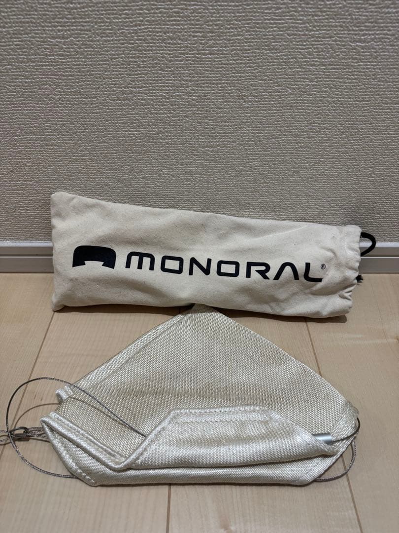 モノラル 焚き火台　焚き火メッシュのセット