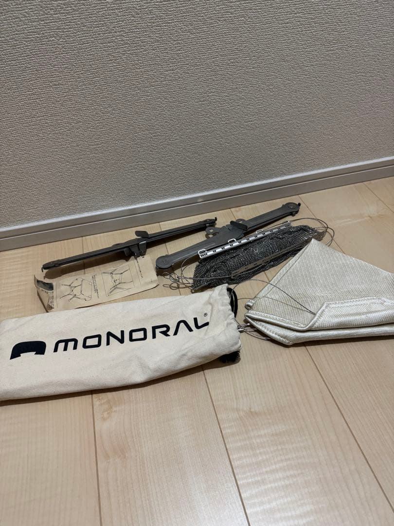 モノラル 焚き火台　焚き火メッシュのセット