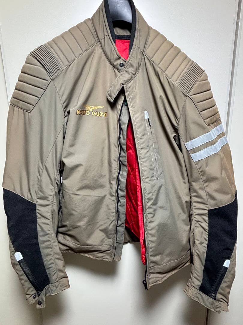 値下げMoto Guzzi ビンテージグリーンジャケット　M