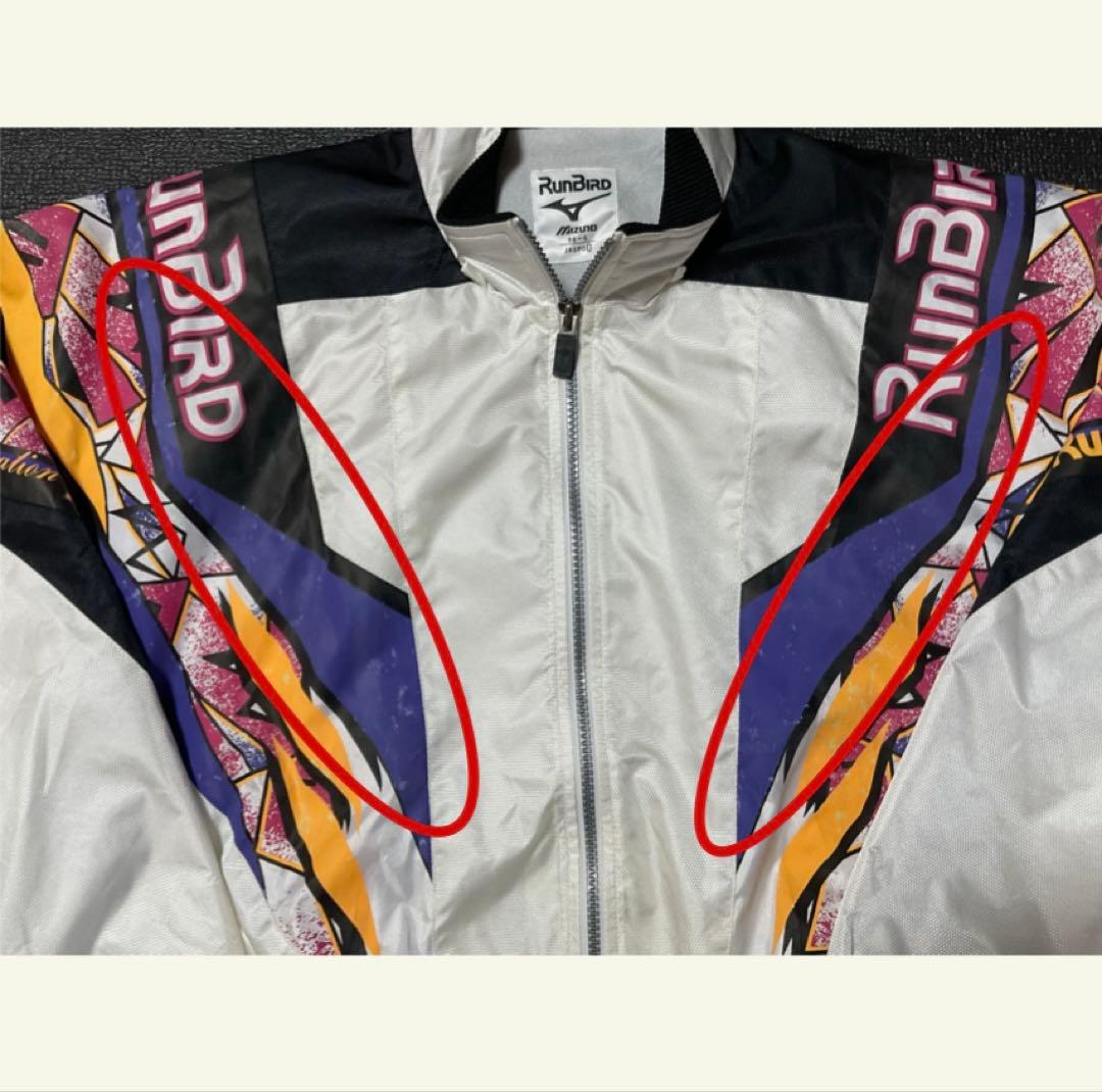 90sRunBird 人気絶頂期の明大ラグビーモデルウインドブレーカー上下XL