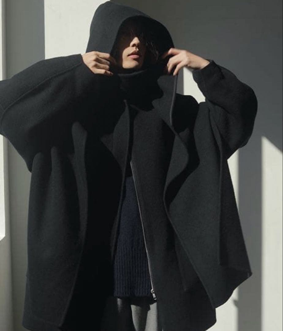 Etre Tokyo フーディーストールコクーンコート 完売商品