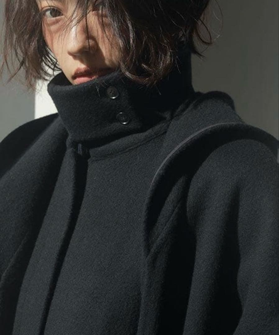 Etre Tokyo フーディーストールコクーンコート 完売商品