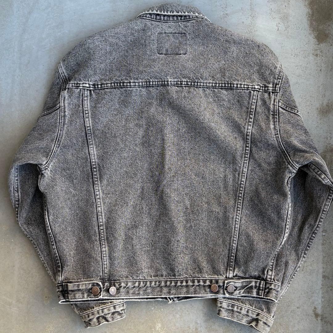 80s 90s OLDGAP 先染め ブラック デニムジャケット USA製