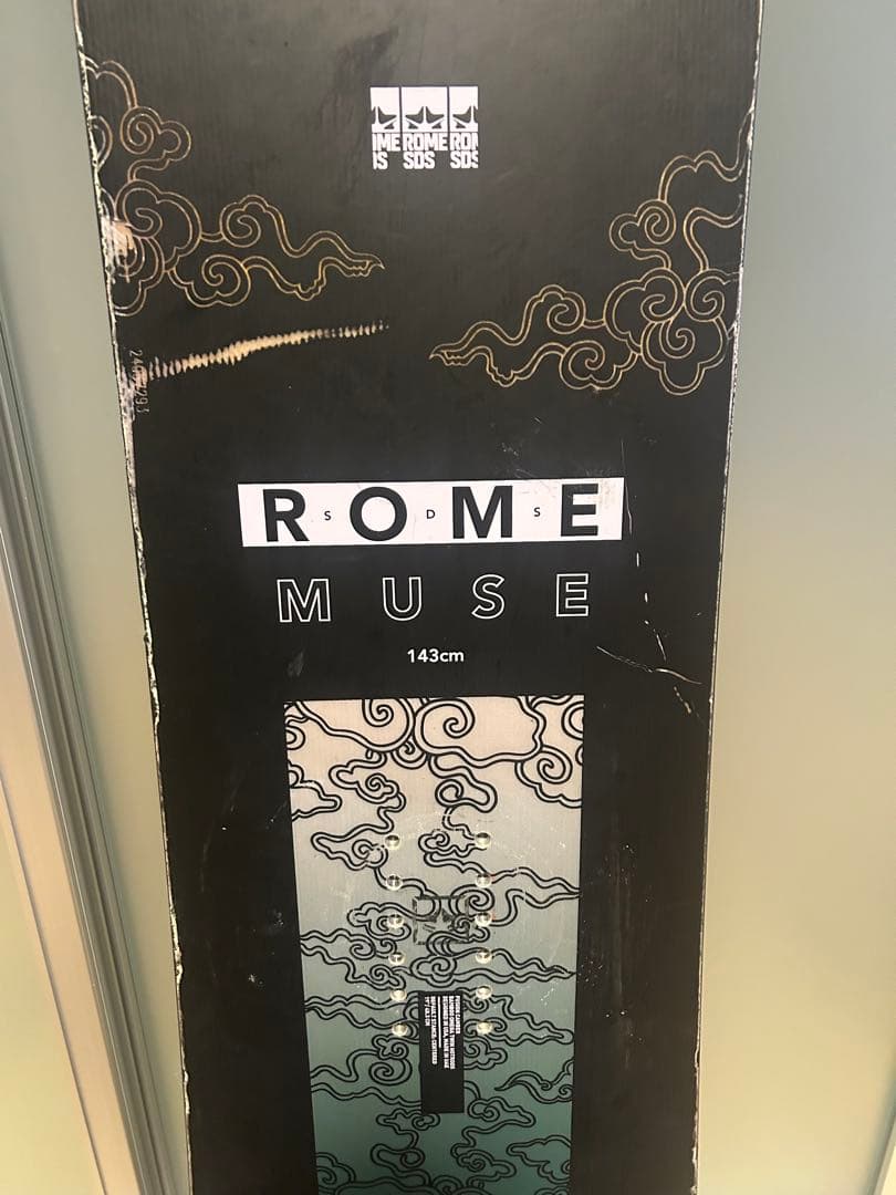 ROME MUSE スノーボード 143 23-24モデル