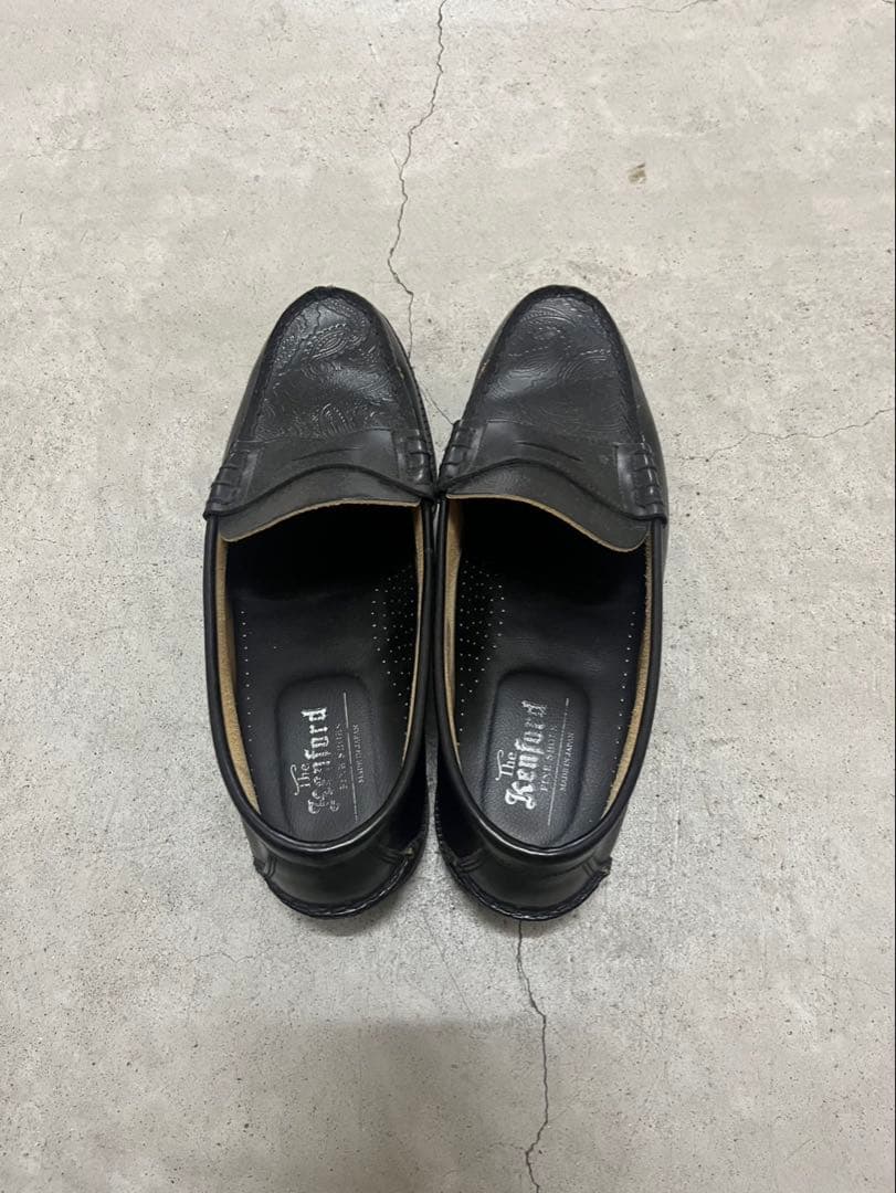 kenford ケンフォード　ペイズリー　ローファー