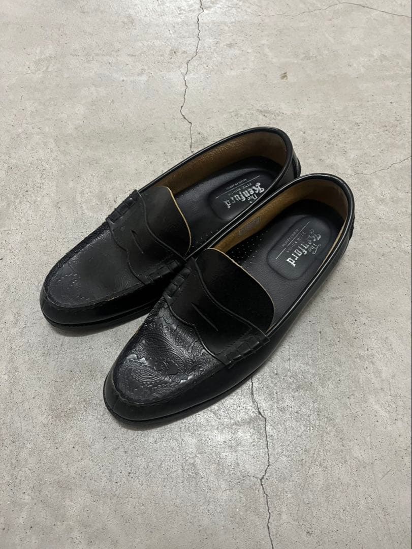 kenford ケンフォード　ペイズリー　ローファー