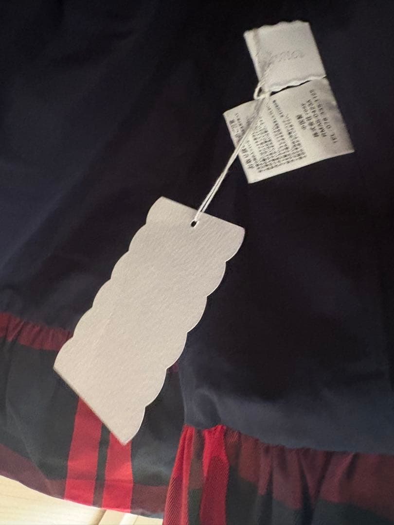 rosymonster ツンツンチェック柄フレアスカート