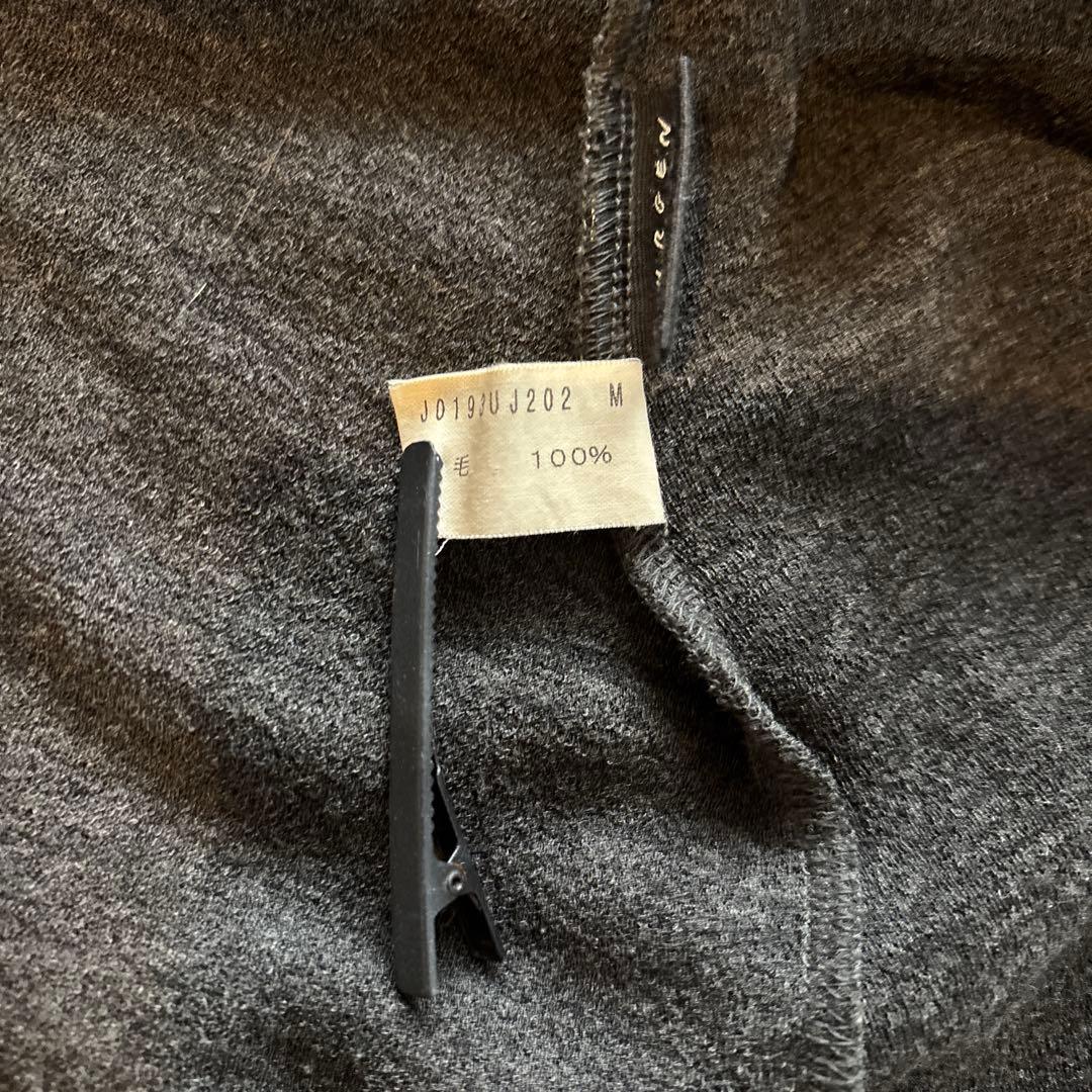 ヨーガンレールババグーリ ウール100%ロングカーディガン