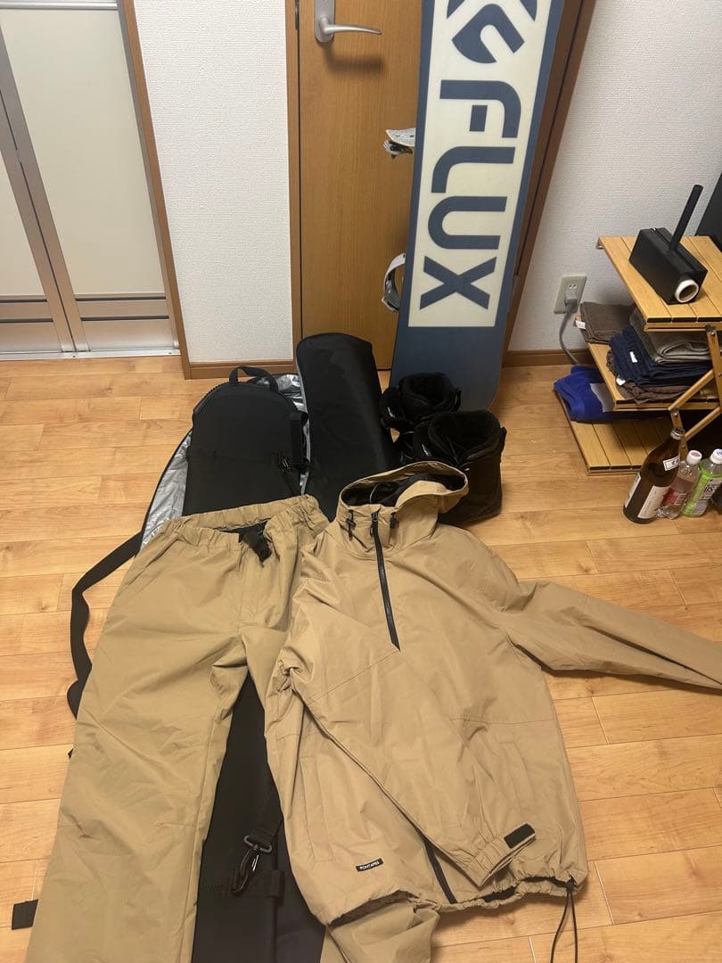 スノーボード FLUX 5点セット＋おまけ